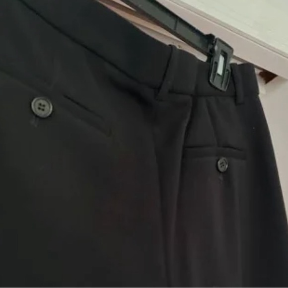 THEORY Halientra Admiral Black Crepe Culotte  Size 10 💙 - Picture 4 of 6